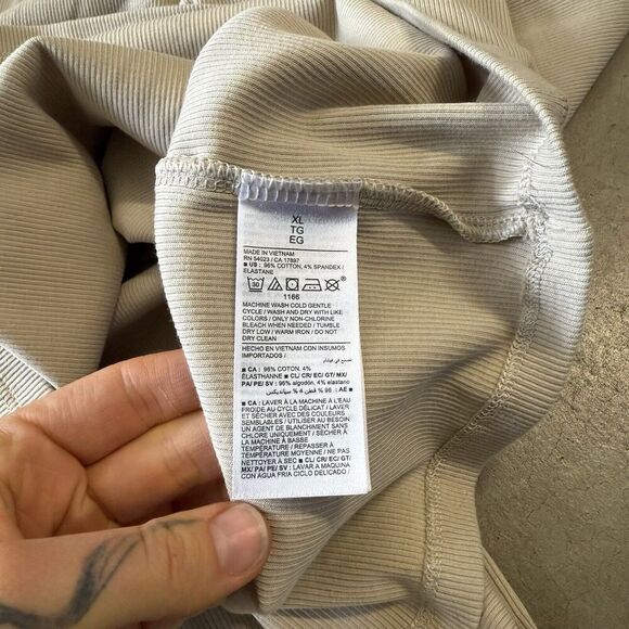 NWT Old Navy Womens Rib Knit MIDI Dress Ribbed Bodycon Chic Moto Modest‎ Modern - Picture 8 of 13